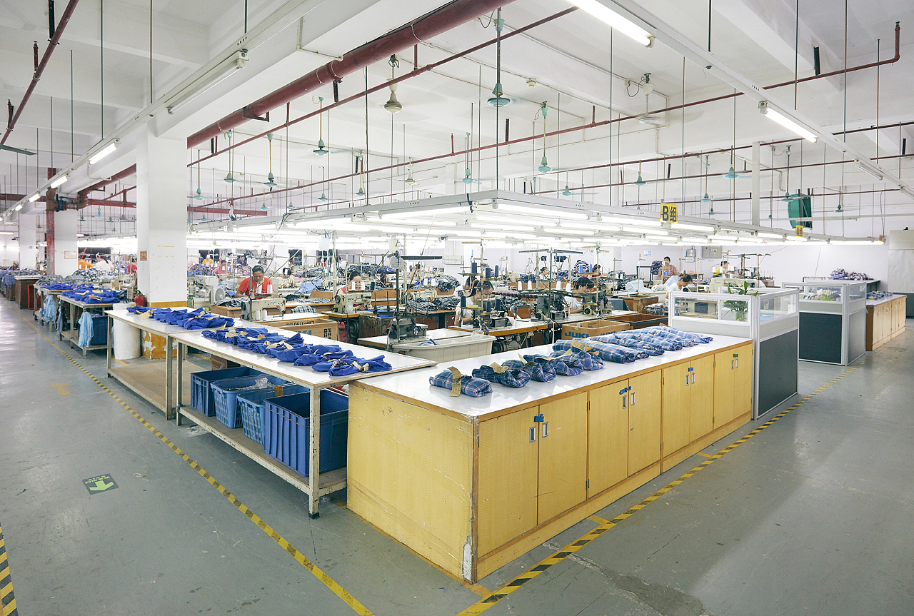 文華制衣公司 以影像記錄匠心，專業攝影團隊為深圳東莞工廠環境紀實